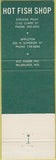 Matchbook Cover - Hot Fish Shop Appleton Stevens Point WI