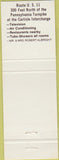 Matchbook Cover - The Albright Motel Carlisle PA