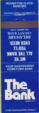 Matchbook Cover - Delaware County Bank OH
