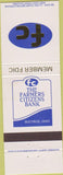 Matchbook Cover - Farmers Citizens Bank Bucyrus OH