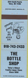 Matchbook Cover - Bottle Shop Tulsa OK liquor