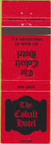 Matchbook Cover - Cobalt Hotel Vancouver BC
