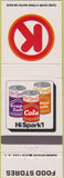 Matchbook Cover - Circle K Gas Station Hi Spark'l Soda