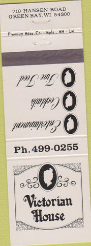 Matchbook Cover - Victorian House Green Bay WI