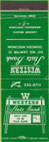 Matchbook Cover - Western State Bank Oshkosh WI