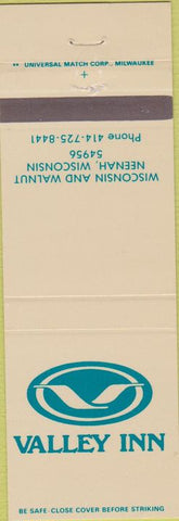 Matchbook Cover - Valley Inn Neenah WI