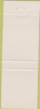 Matchbook Cover - Mauch Chunk Trust Co Jim Thorpe PA green