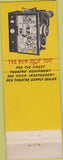 Matchbook Cover - A Haynes RCA Theater Equipment projectors