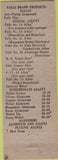 Matchbook Cover - Niagara Falls Smelting Refining Buffalo NY