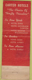 Matchbook Cover - Hotel Avery Boston MA