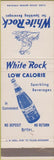 Matchbook Cover - White Rox Sparkling Beverages water? Girlie soda?