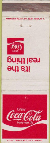 Matchbook Cover - Coca Cola Soda WEAR