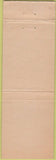 Matchbook Cover - Hotel Abbey New York City