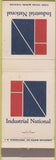 Matchbook Cover - Industrial National Bank Providence?
