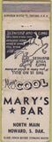 Matchbook Cover - Marty's Bar Howard SD WORN