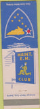 Matchbook Cover - Military Maint E.M. Club