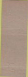 Matchbook Cover - Military Maint E.M. Club