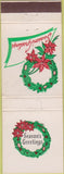 Matchbook Cover - Bell Chesapeake Telephone of VA Christmas WEAR