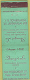 Matchbook Cover - Shangri La Providence RI WEAR Chinese food