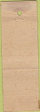 Matchbook Cover - Burnham Yellow Jacket Boiler heating WEAR