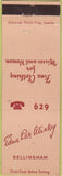Matchbook Cover - Edna Alisky Women's Clothes Bellingham WA