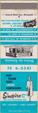 Matchbook Cover - Shapiro Bros Inc Cleaners Minneapolis MN