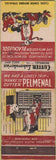 Matchbook Cover - Cutter Pelmenal Serum Vaccines cattle WEAR