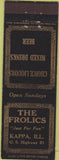 Matchbook Cover - The Frolics Kappa IL