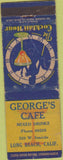 Matchbook Cover - George's Cafe Long Beach CA WEAR