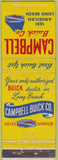 Matchbook Cover - Campbell Buick Long Beach CA WEAR
