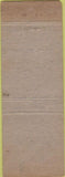 Matchbook Cover - Reynolds Barnes Hartford Insurance Pittsfield MA WORN