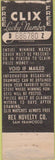 Matchbook Cover - Lincoln Manor Pharmacy San Francisco CA SLIX WORN