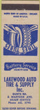 Matchbook Cover - Lakewood Auto Tire Supply Lakewood OH