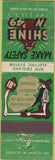 Matchbook Cover - New England Electric System 1949 Safety Hillbilly moonshine
