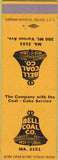 Matchbook Cover - Bell Coal Co