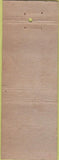 Matchbook Cover - Frees Bros Coal River Grove IL Cities oil gas WEAR
