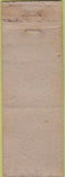Matchbook Cover - Fairlie  and  Wilson Coal Newark NJ WORN