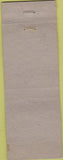 Matchbook Cover - Hotel Edwin Long Rolla MO blue