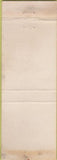 Matchbook Cover - Hotel Edwin Long Rolla MO light green WEAR