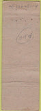 Matchbook Cover - Roger Williams Inn Westerly RI Advance WORN light blue