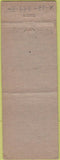 Matchbook Cover - Roger Williams Inn Westerly RI black