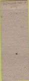 Matchbook Cover - Narragansett Inn RI white