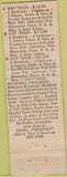 Matchbook Cover - Hotel President New York City Tourism