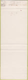 Matchbook Cover - Shaker Hosue Hairdressers salon Cleveland OH