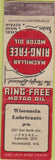 Matchbook Cover - MacMillan Motor Oil Wilwaukee WI Crown WORN