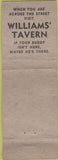 Matchbook Cover - Dixie Tavern Portsmouth VA