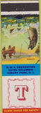 Matchbook Cover - RMS Convention Hotel Columbia Asbury Park NJ 1951 Letter T