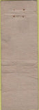 Matchbook Cover - Airport Service oil gas Tipton PA Safety First Merchants POOR