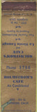 Matchbook Cover - Holstrom's Cafe Riverside CA Crown POOR