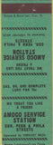 Matchbook Cover - Amoco oil gas NO TOWN
